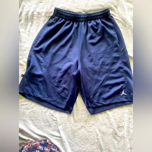 Men's Navy Blue Jordan basketball shorts size large